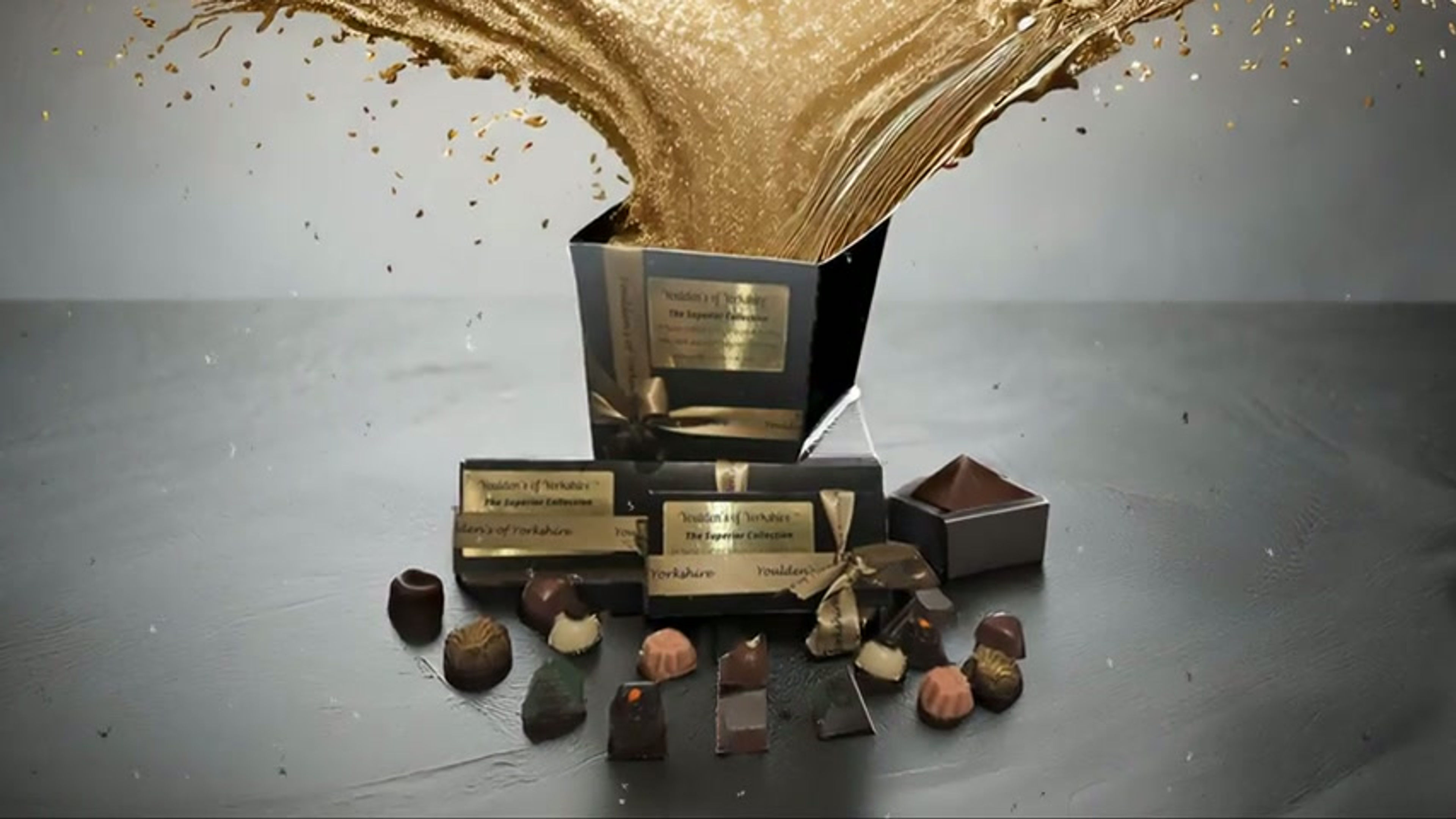 From elegant handbags to stylish chocolate shoes and indulgent truffle boxes.